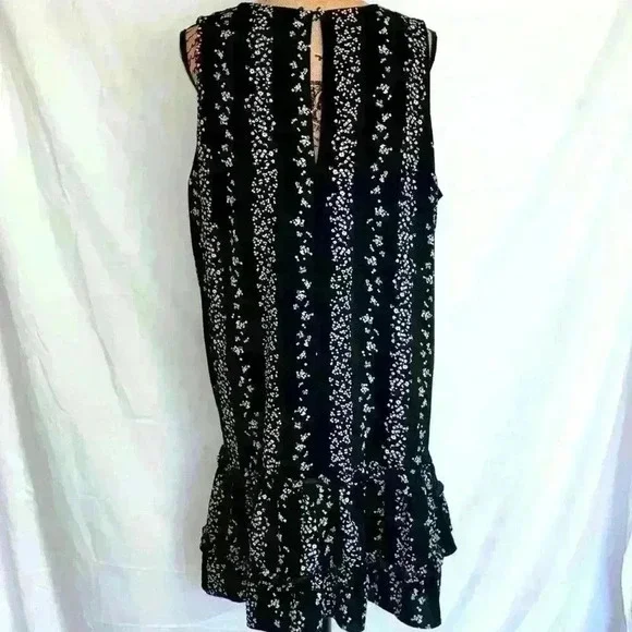 BCBG Paris Black and White Mini Dress - Picture 7 of 10